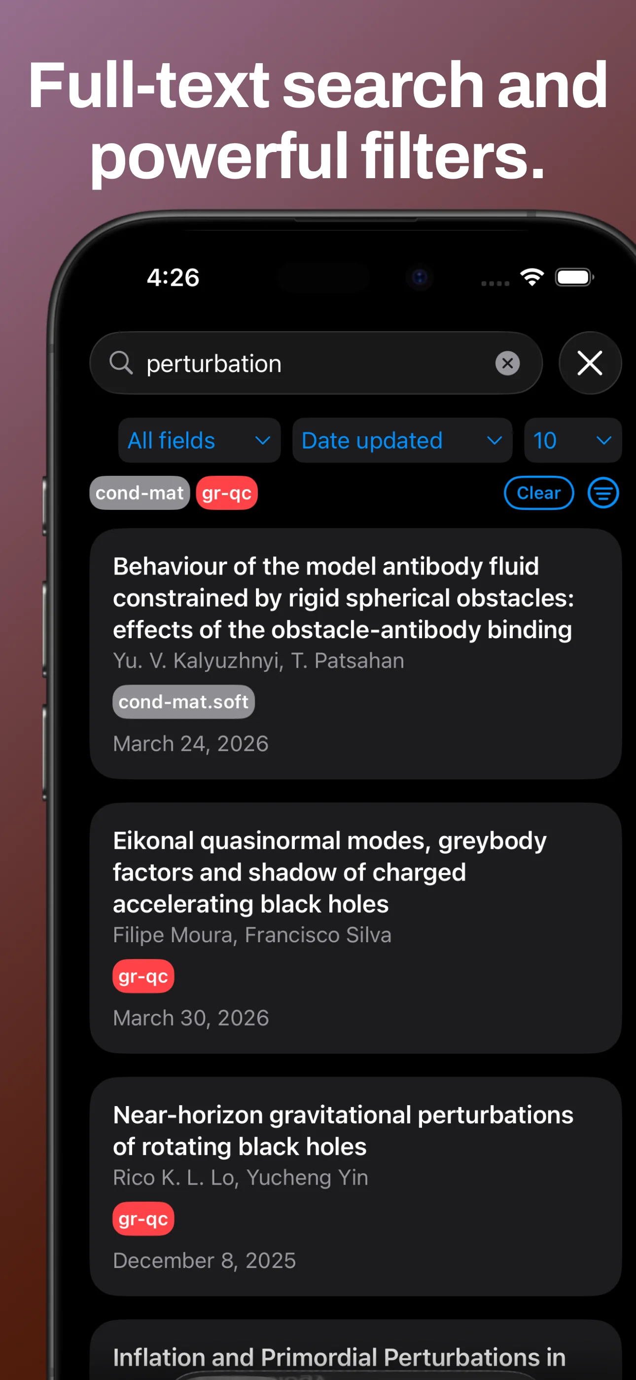 Find what you need with search and category tags.